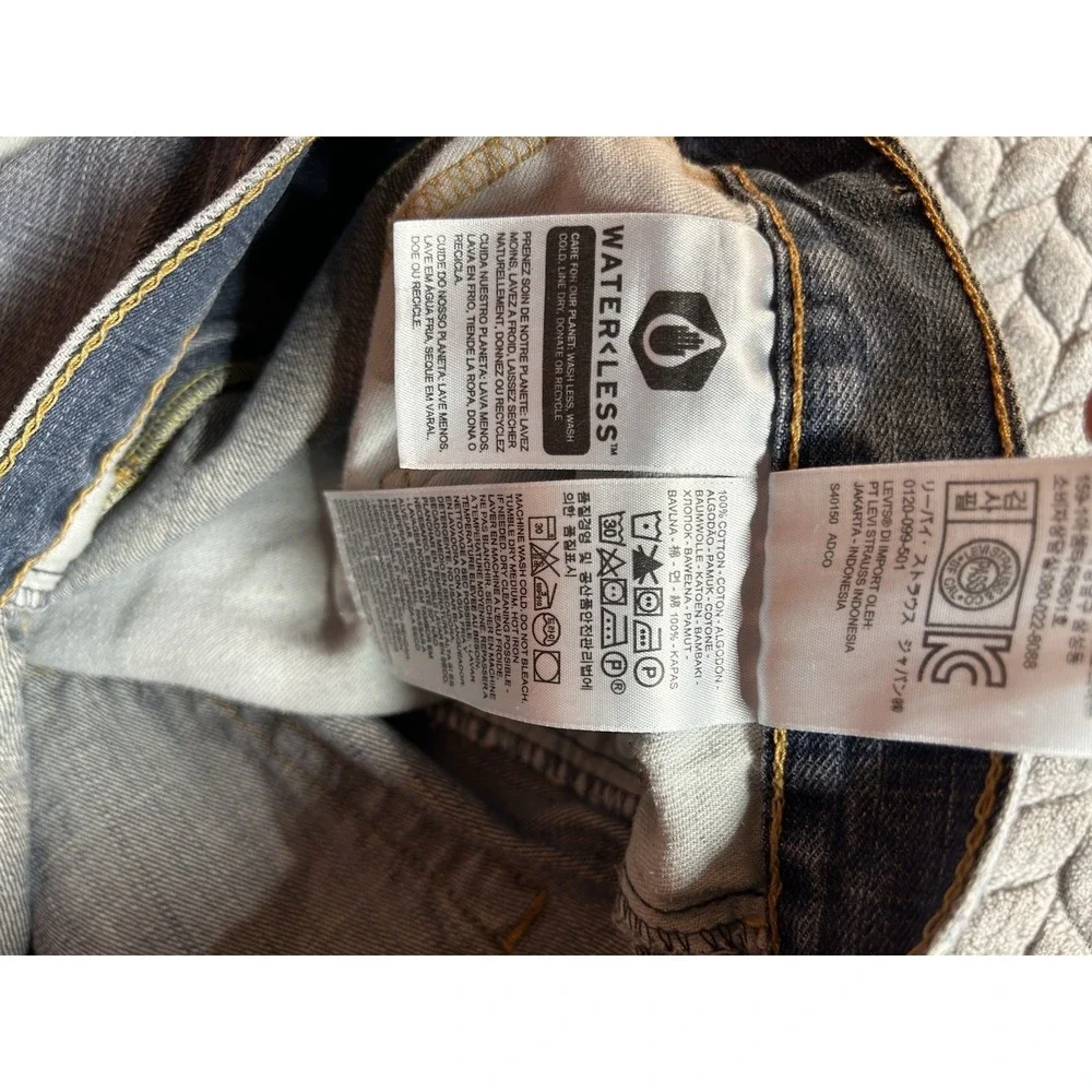 Levi's 569 Loose Straight Jeans Mens 34x34 Blue Denim Relaxed Skate Grunge Relax